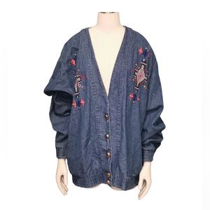 🍄 Vintage Saint Germain Jacket, Size Large